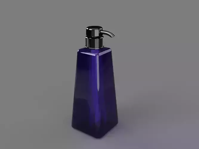 bottleA soap bottle