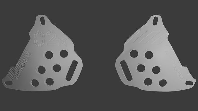 anime sexy bra 3D print model