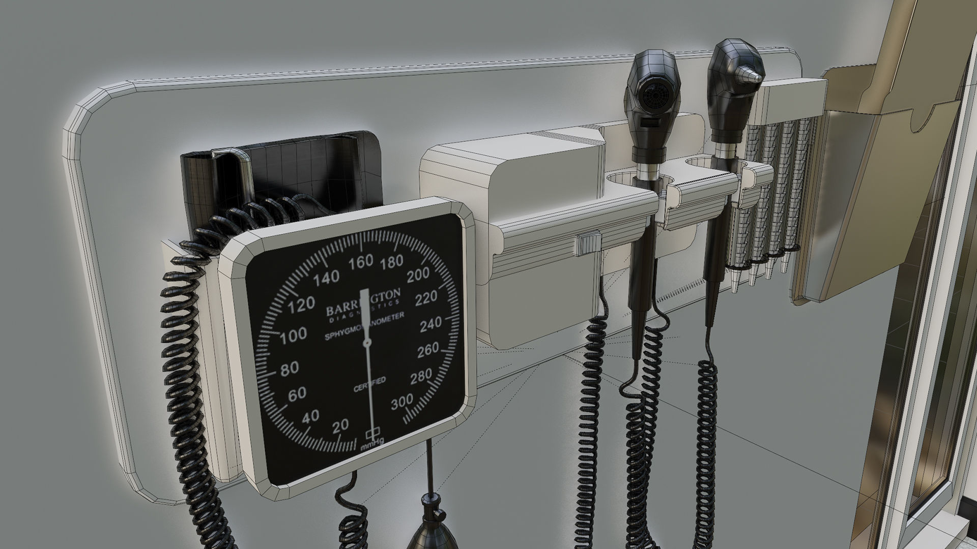 Exam Room Instruments 3D model Exam Room VR / AR / low-poly | CGTrader