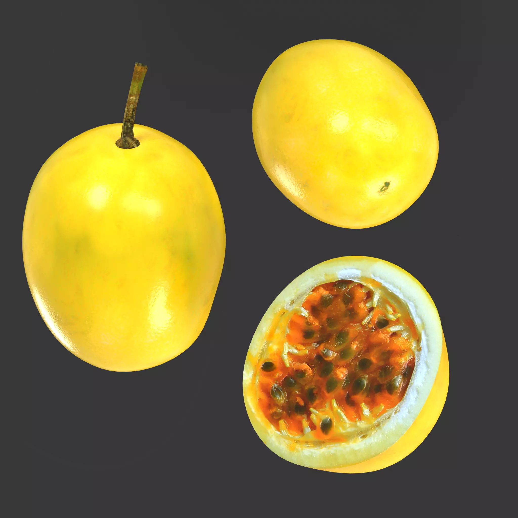 Mburucuya set  3D model_0