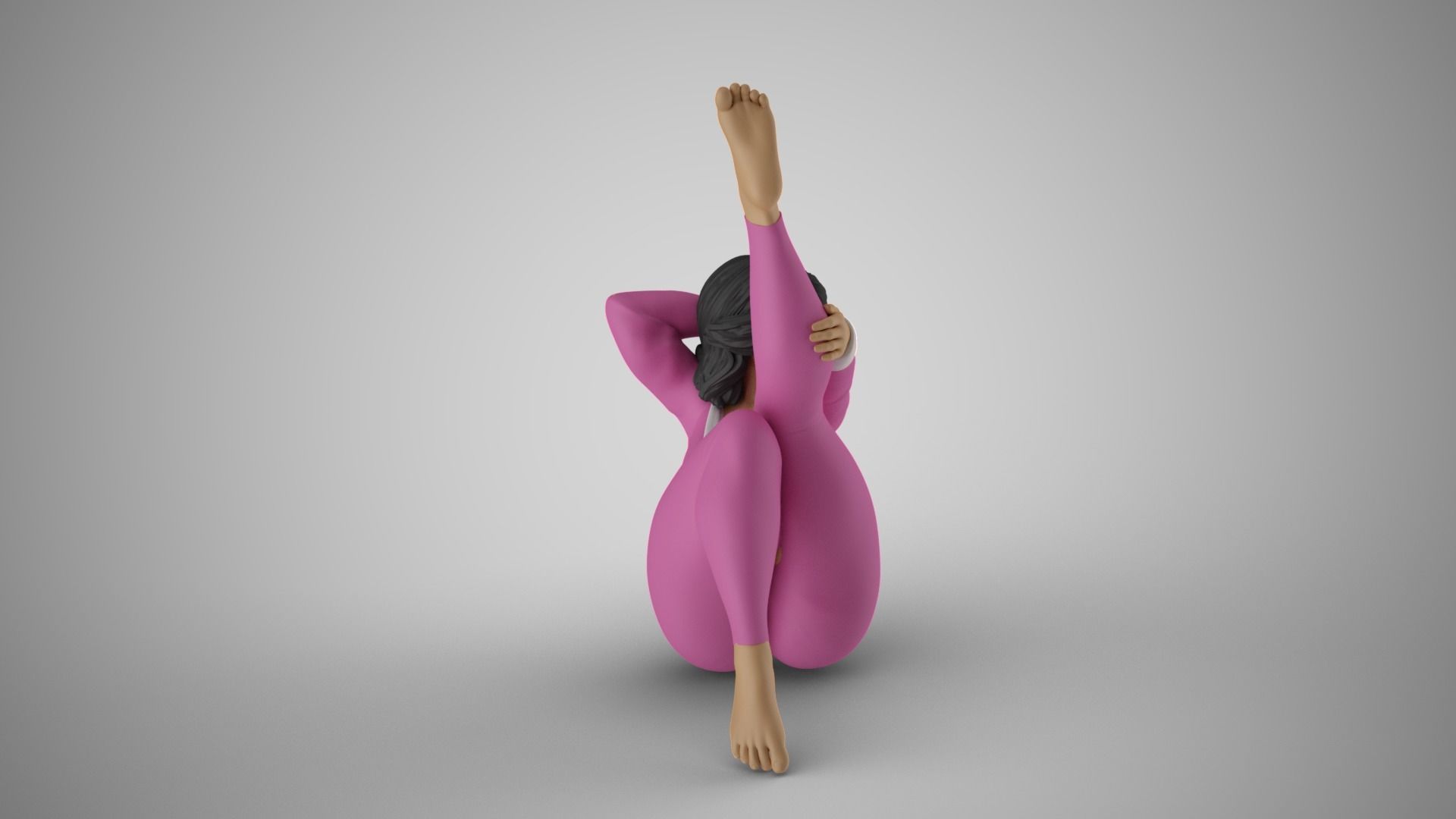 Admire Her Beauty 3 3D print model_5