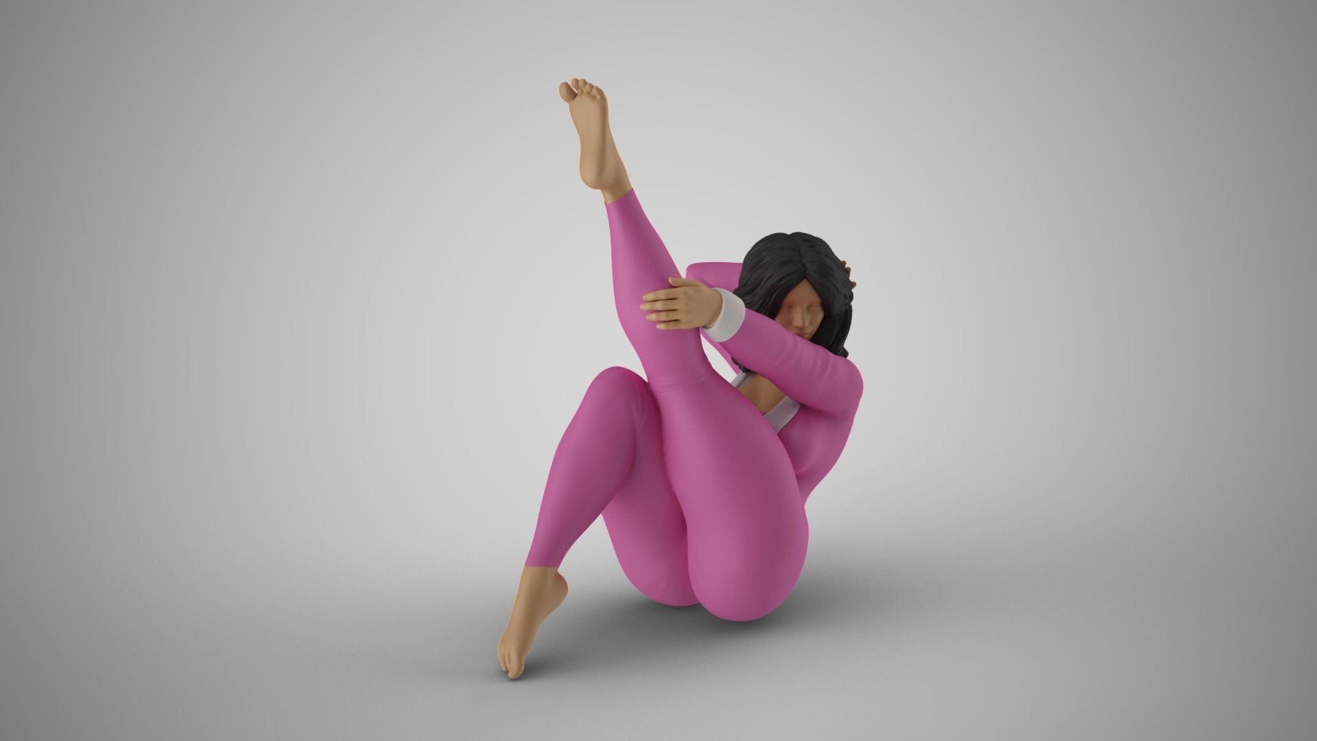 Admire Her Beauty 3 3D print model_4