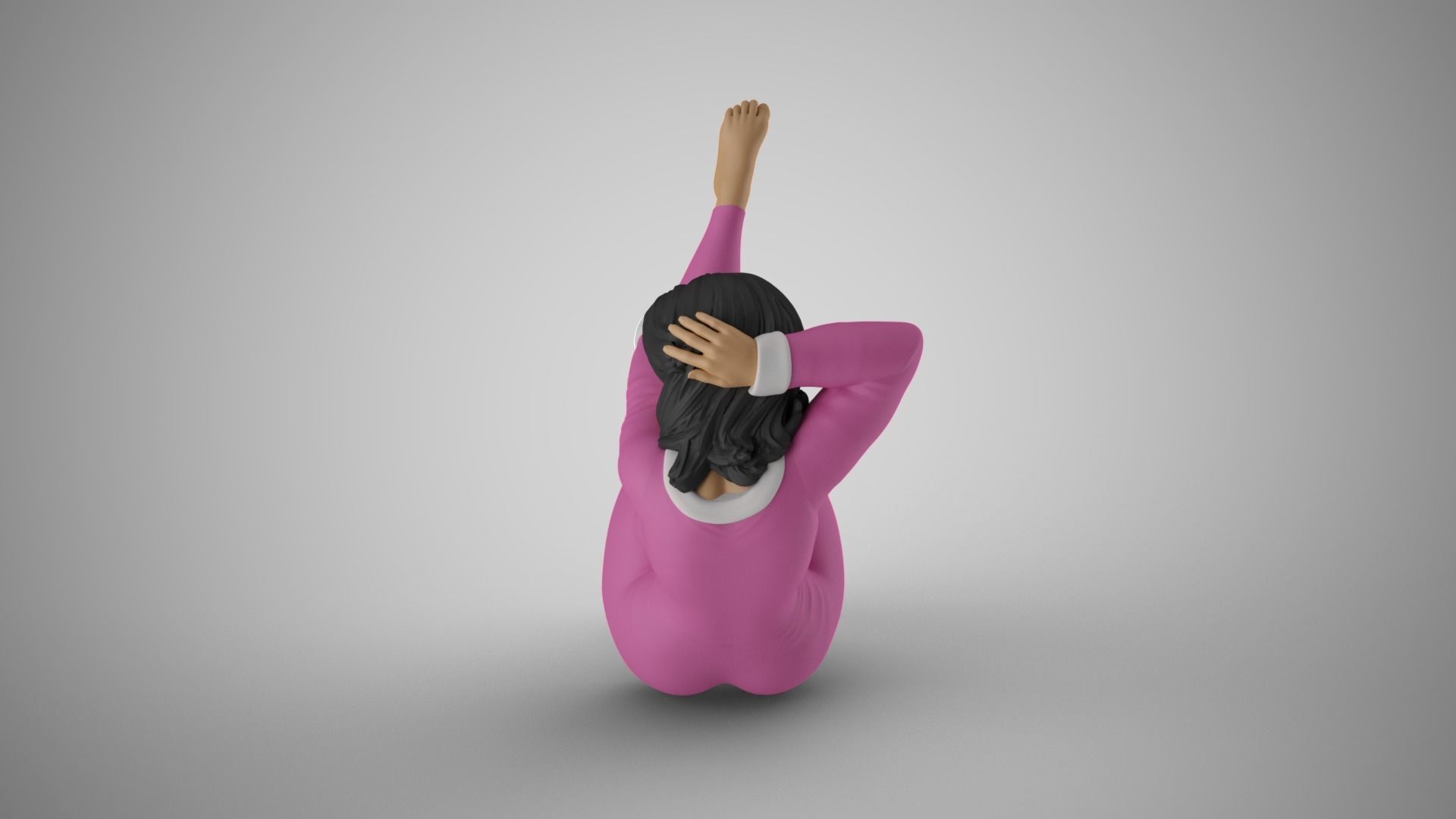 Admire Her Beauty 3 3D print model_9