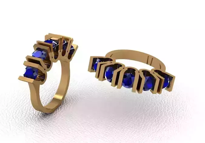 Rings sapphire ring gold