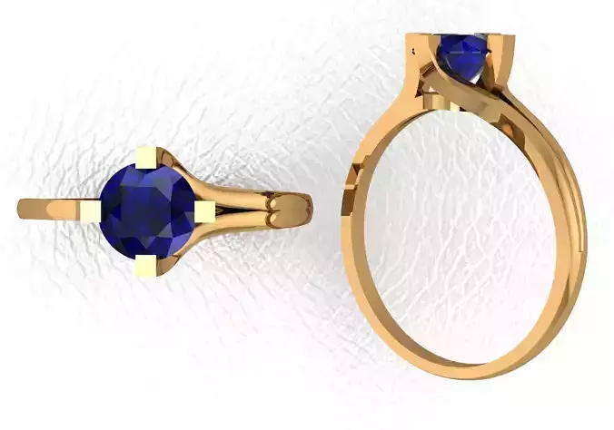 Rings sapphire engagement ring gold