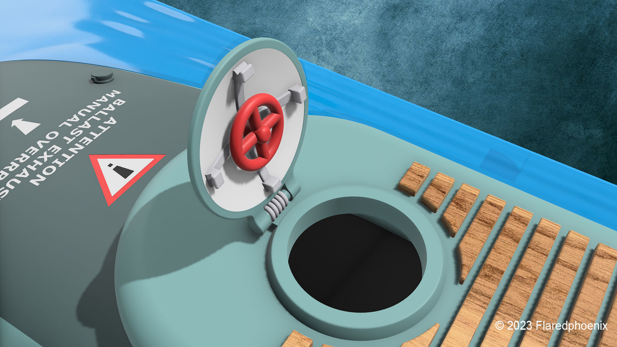 Galaga toy submarine 3D print model_6