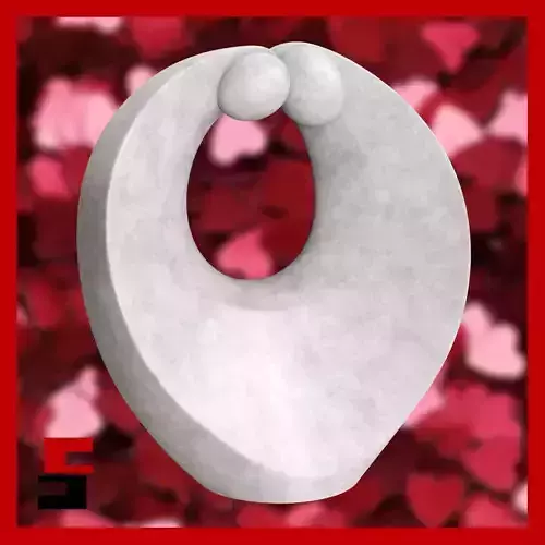 Love Sculpture Home Decoration Valentines Day Gift Couple Art