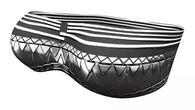 Rapper Metalic Tube Top