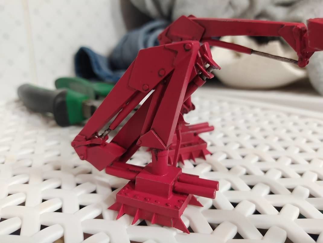 HDS deck crane Heila for model boats 3D print model_6