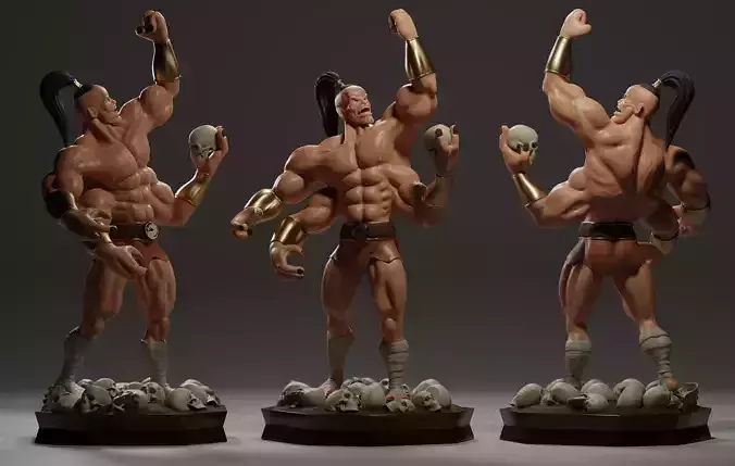 Goro - Mortal Kombat - collectible 3D print model