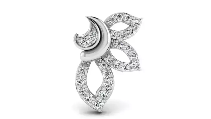 moon leafe new gen earring 3D print model