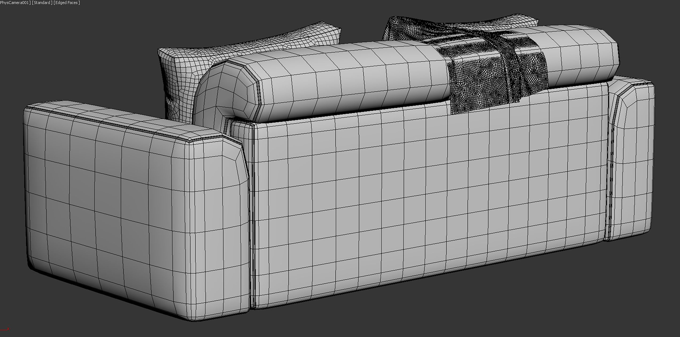 Corner Sofa Baivin Soft Light by Divan ru 3D model_5