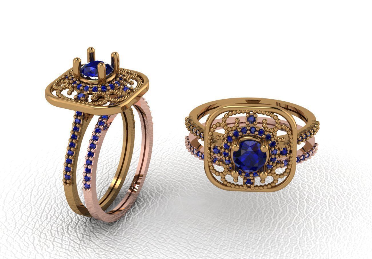 RING B392 3D print model_7