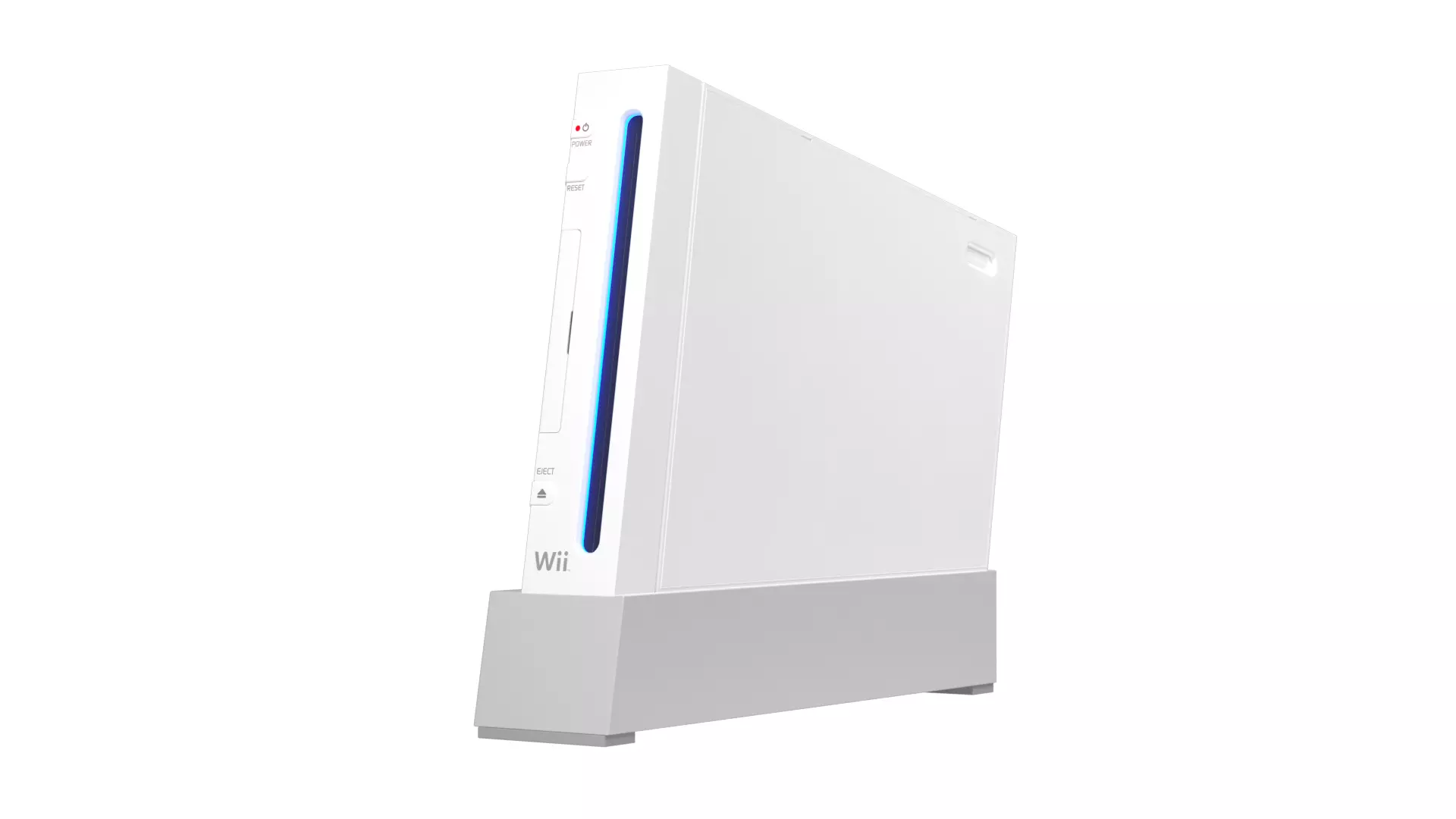 Wii Console 3D model