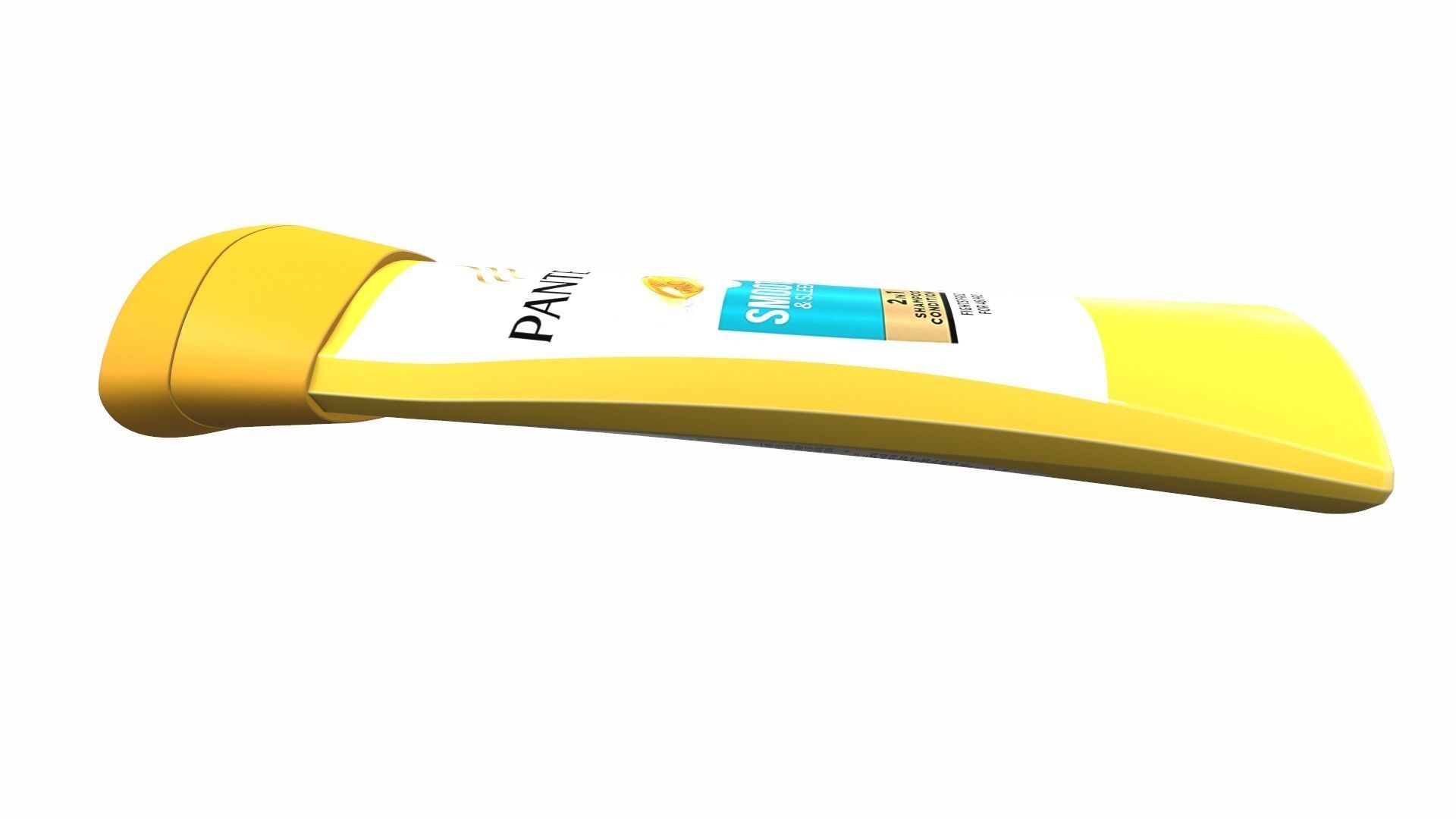 Shampoo Pantene 3D model_6