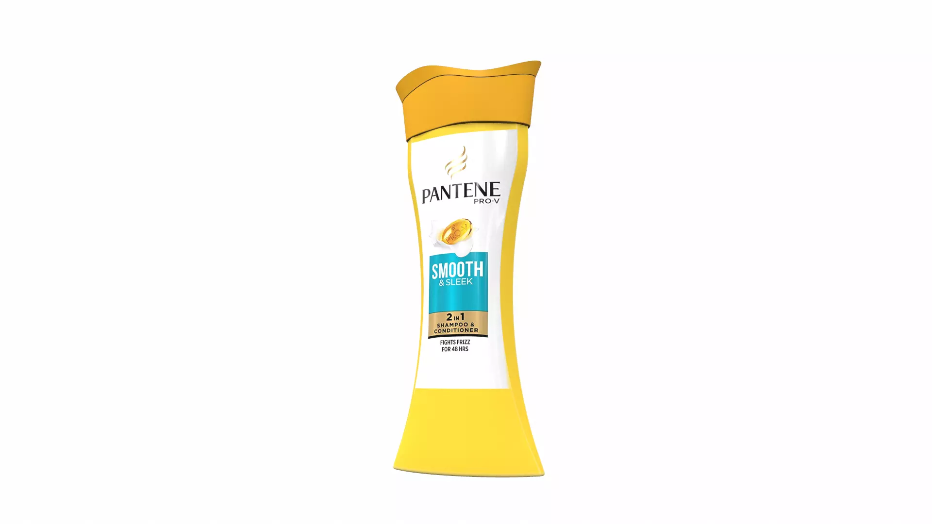 Shampoo Pantene 3D model_0