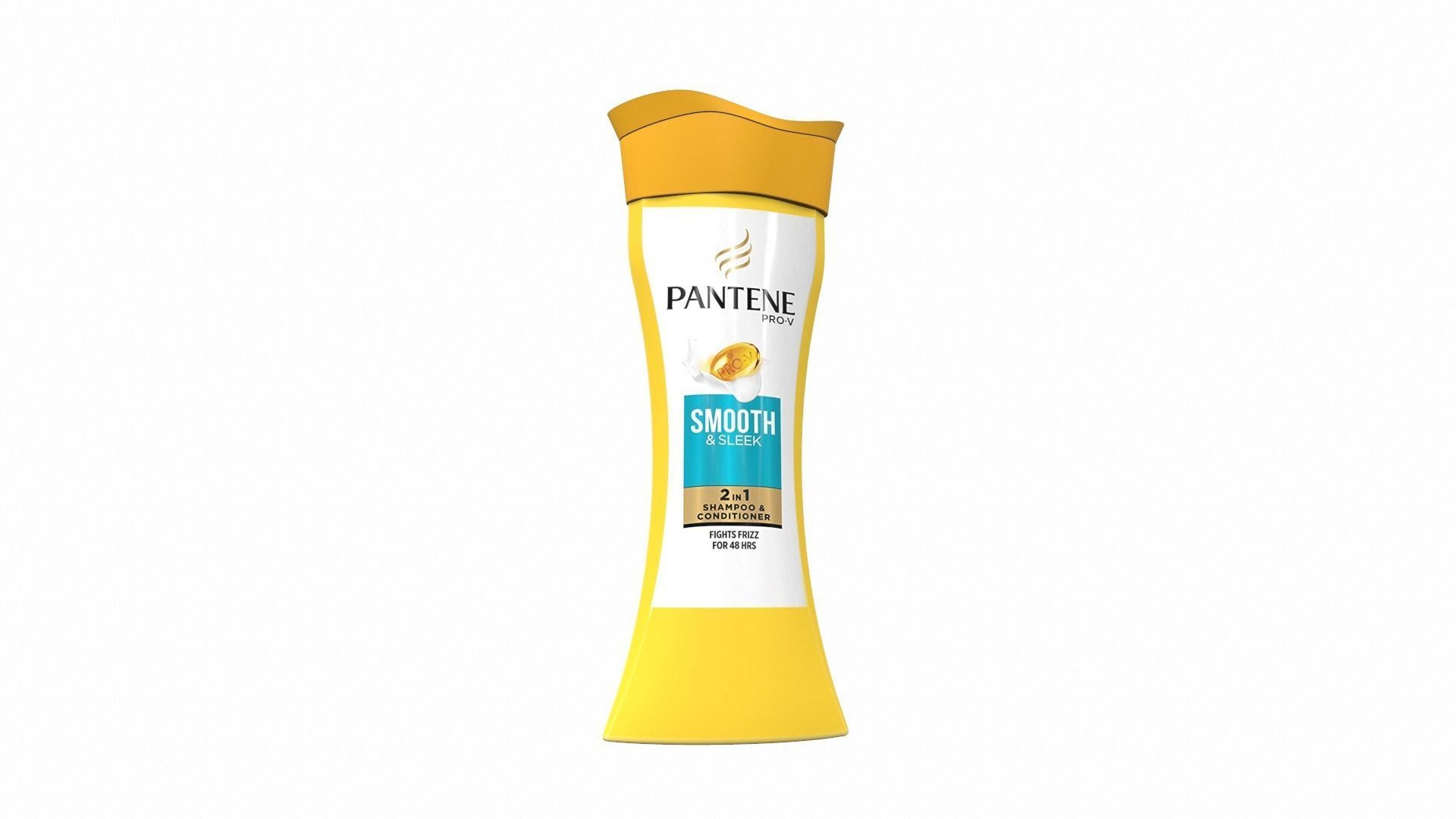 Shampoo Pantene 3D model_1