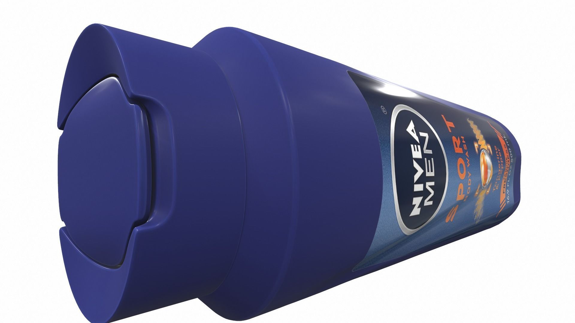 Shampoo Nivea 3D model_10