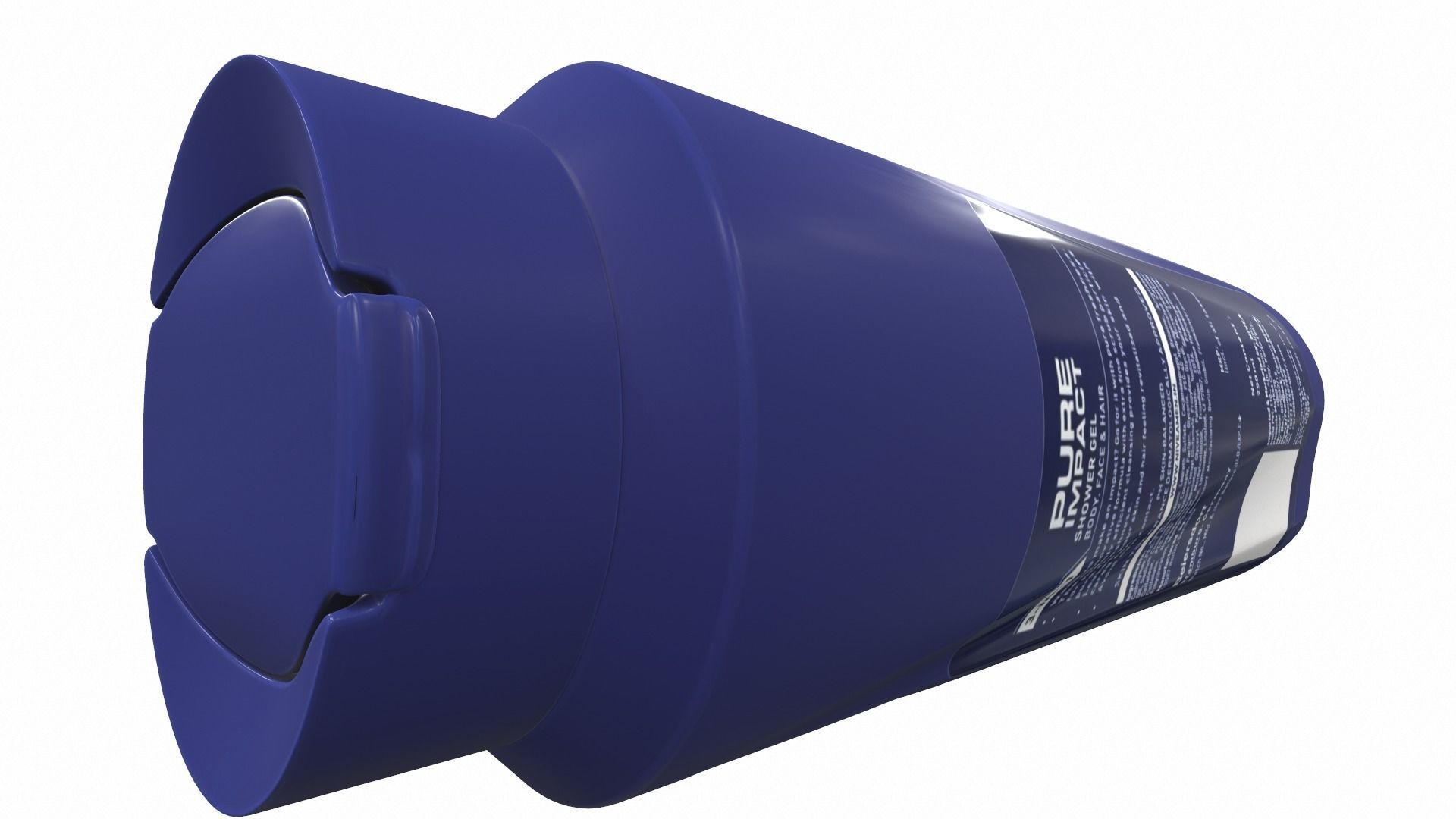 Shampoo Nivea 3D model_9