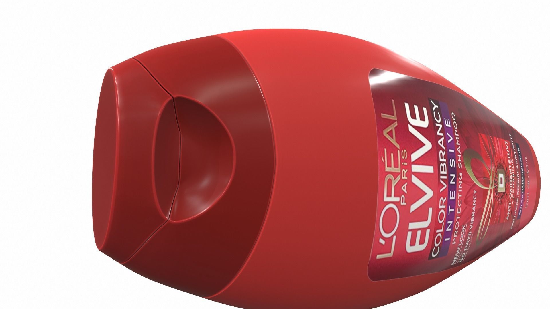 Shampoo Loreal 3D model_9