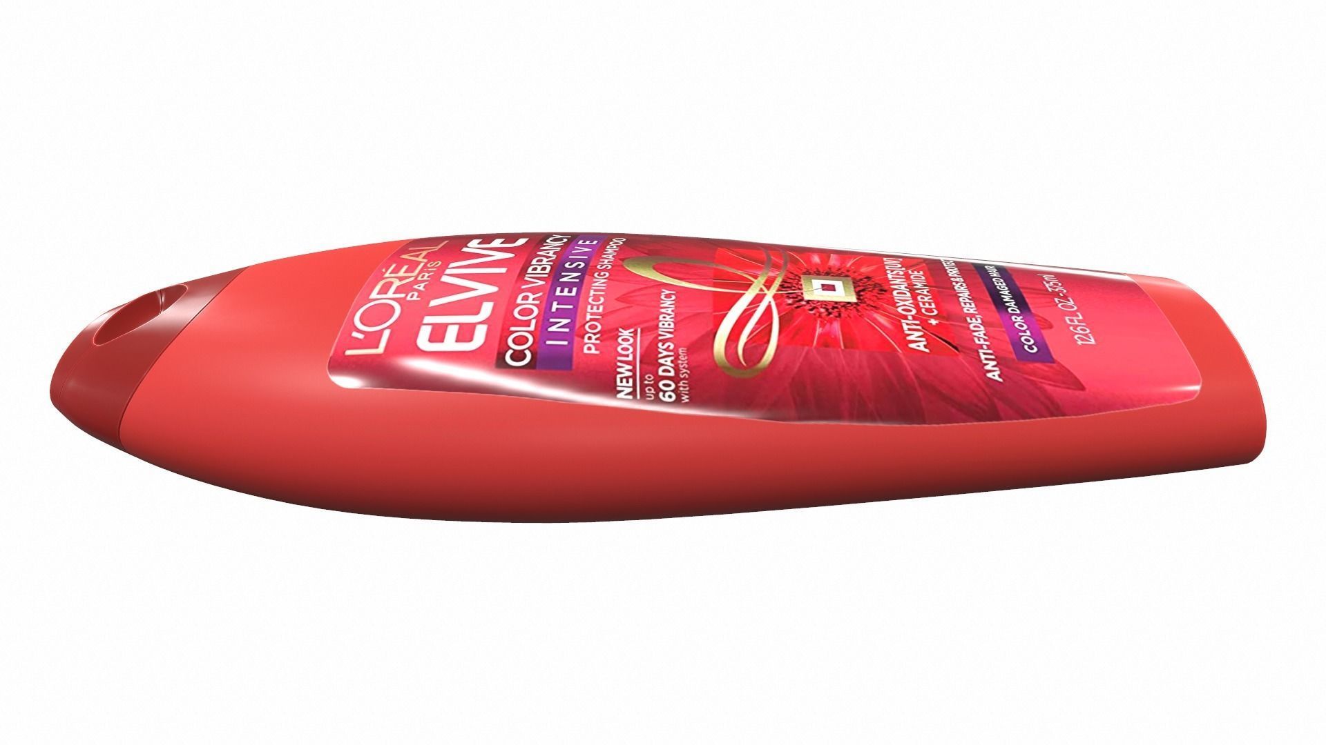 Shampoo Loreal 3D model_7