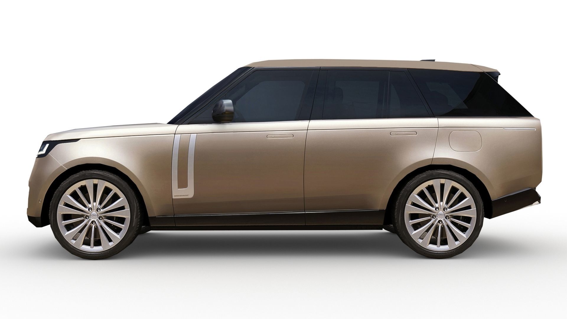 Land Rover Range Rover 2022 Low-poly 3D model_3