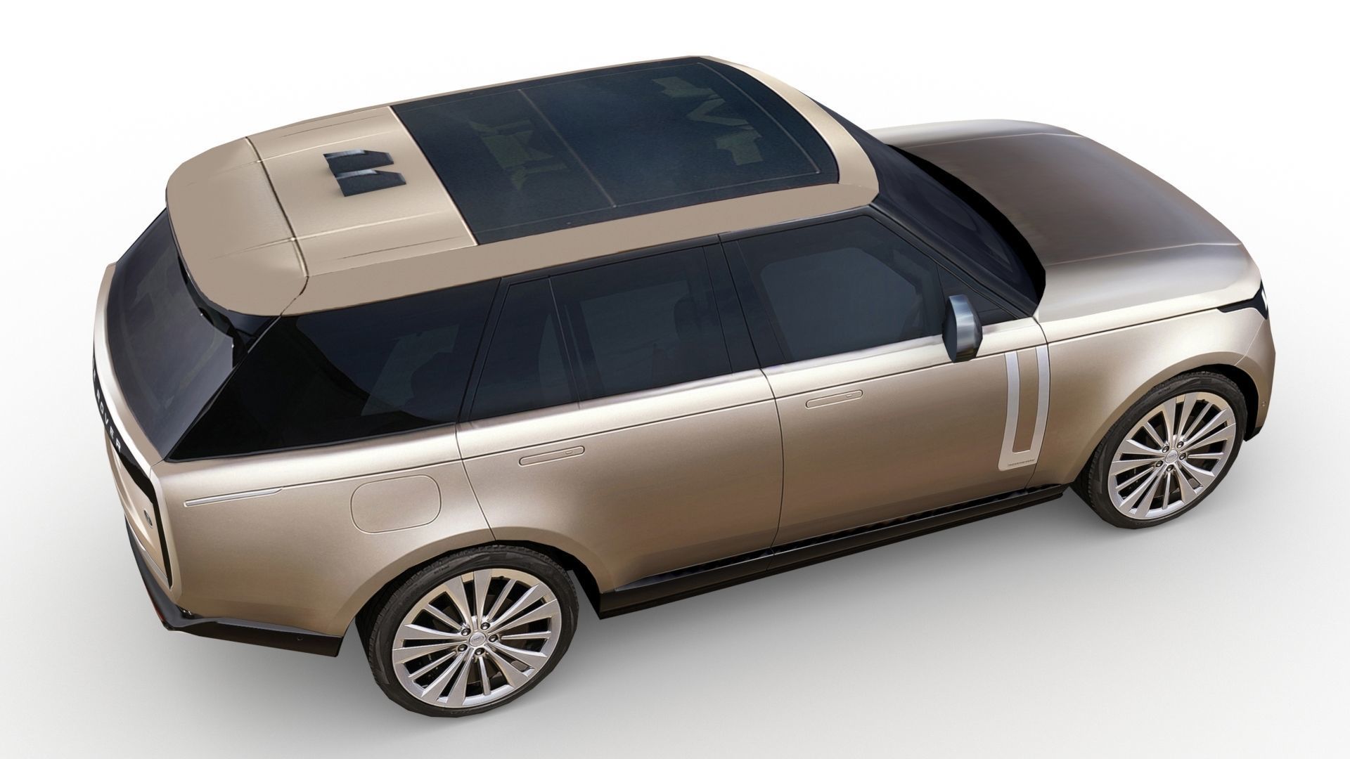 Land Rover Range Rover 2022 Low-poly 3D model_7