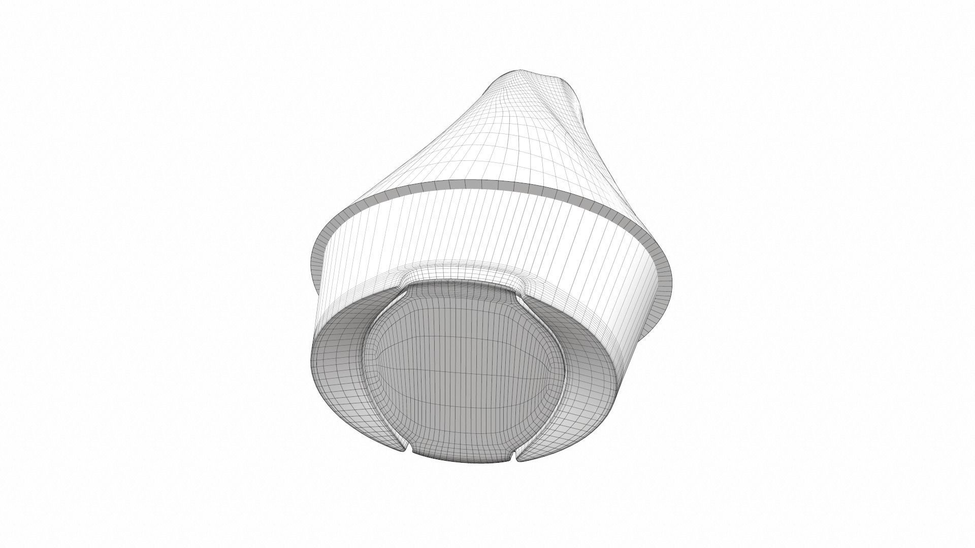 Shampoo Garnier 3D model_15