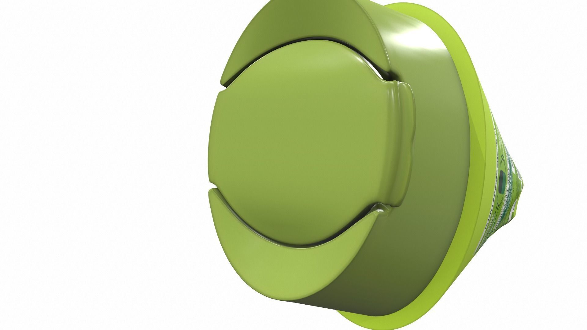 Shampoo Garnier 3D model_10