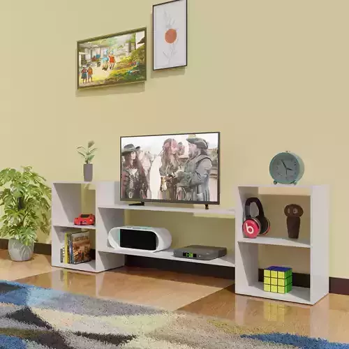 Wooden Tv Unit 3D model