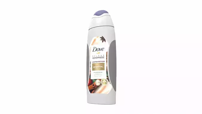 Shampoo Dove 3D model Shampoo Dove 3D model