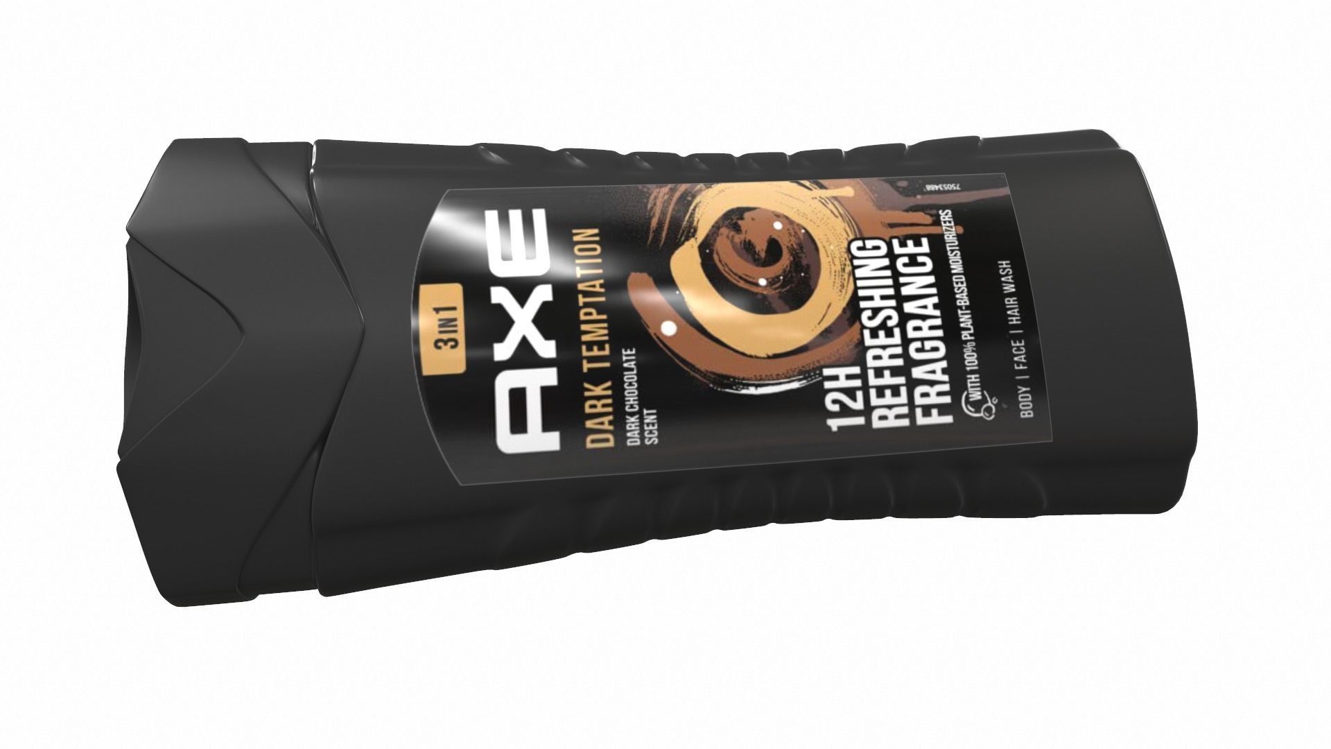 Shampoo Axe 3D model_7