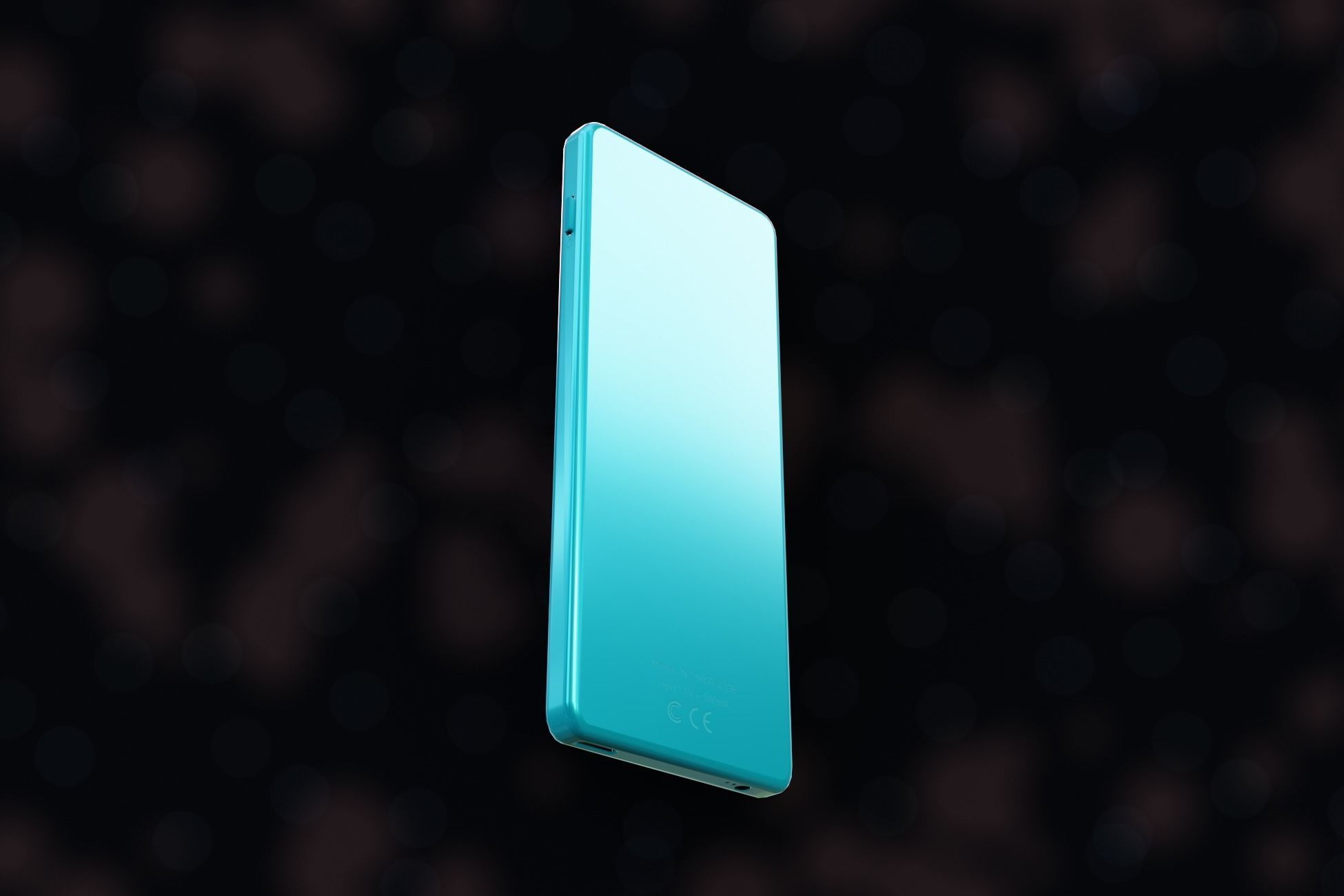 iPod Music Player Low-poly 3D model_10