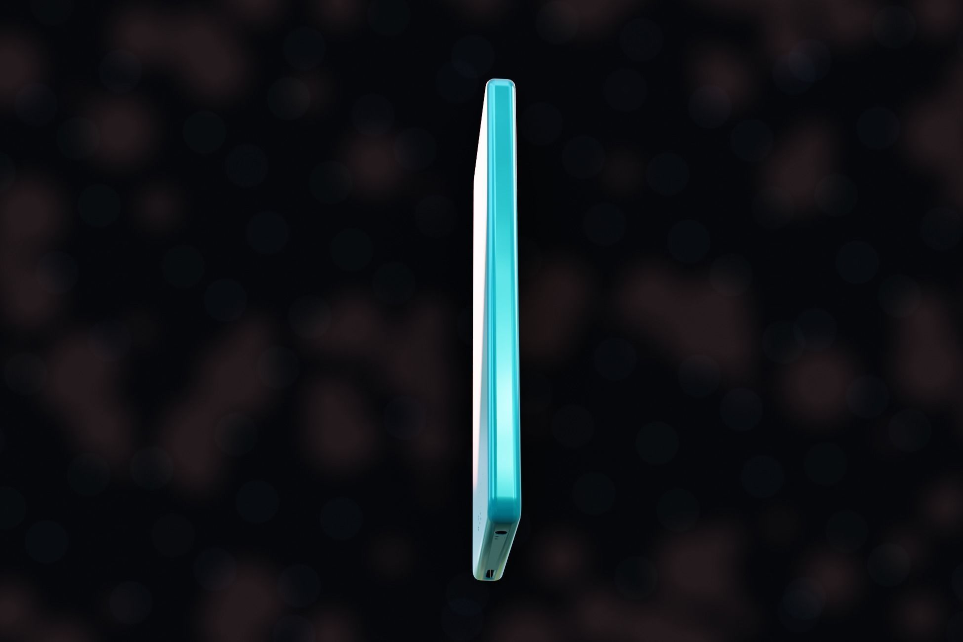 iPod Music Player Low-poly 3D model_4