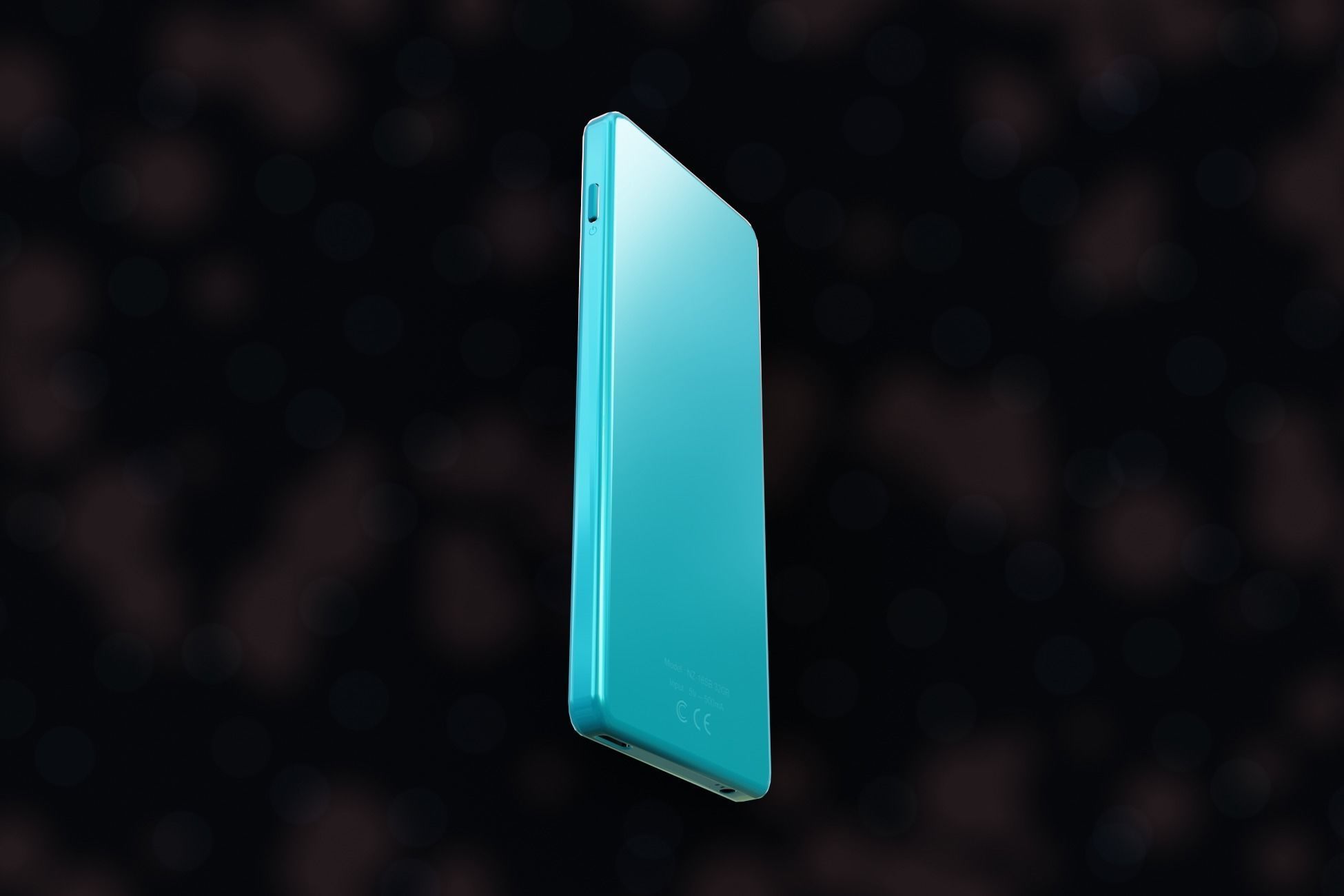 iPod Music Player Low-poly 3D model_38