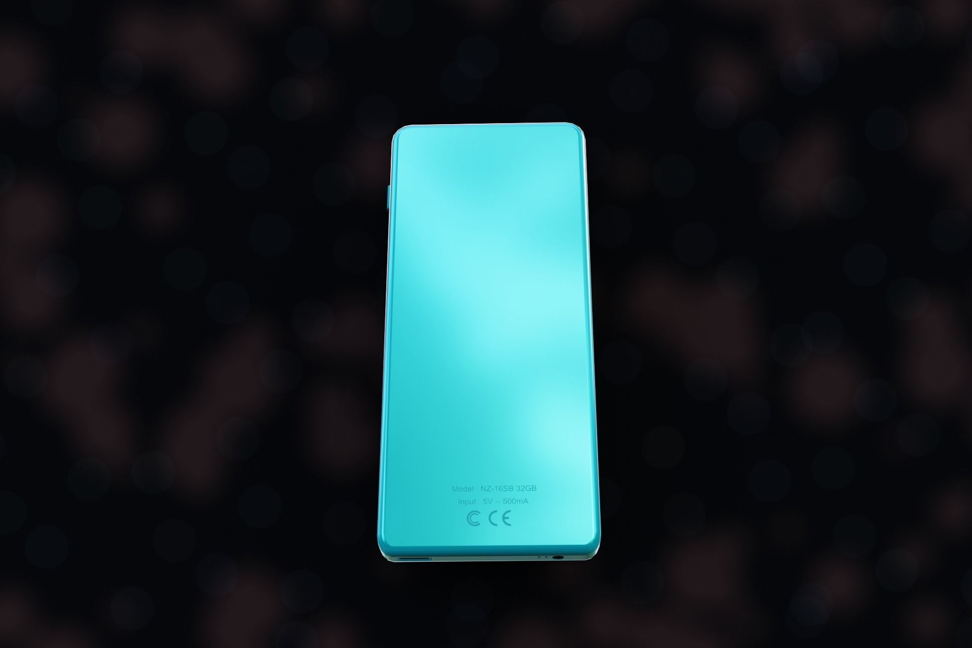 iPod Music Player Low-poly 3D model_40