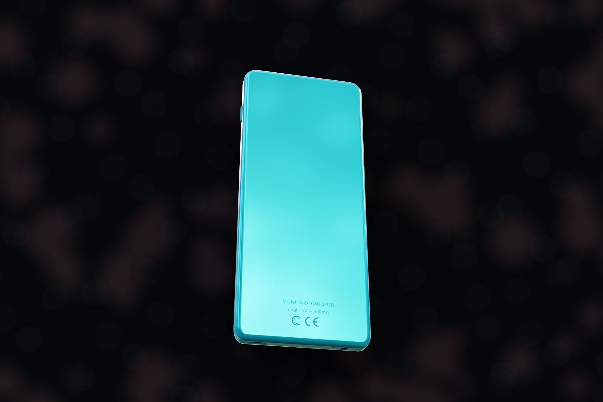 iPod Music Player Low-poly 3D model_43