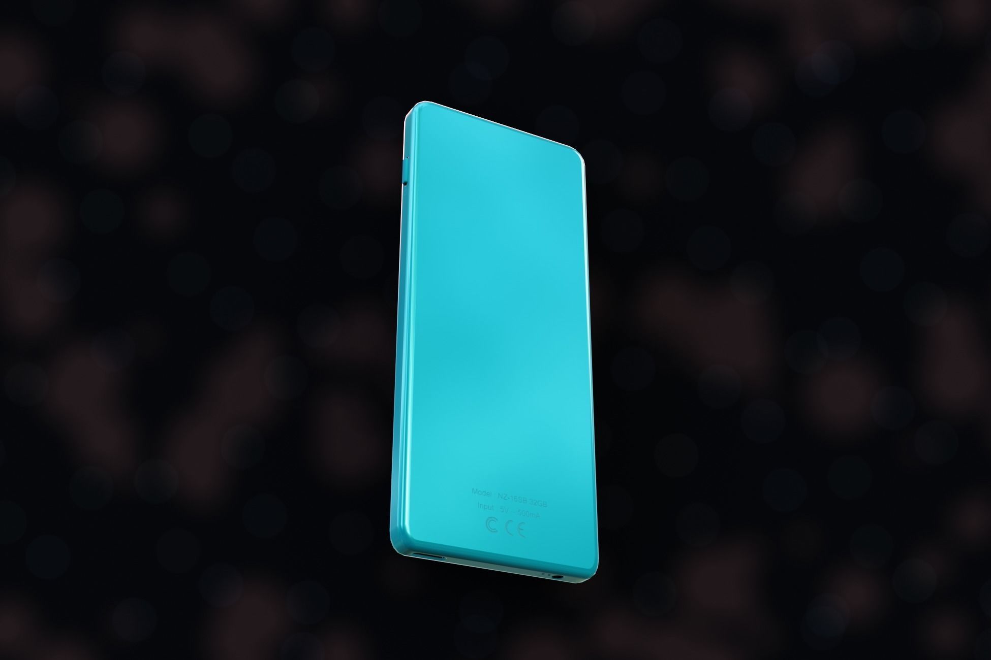 iPod Music Player Low-poly 3D model_13