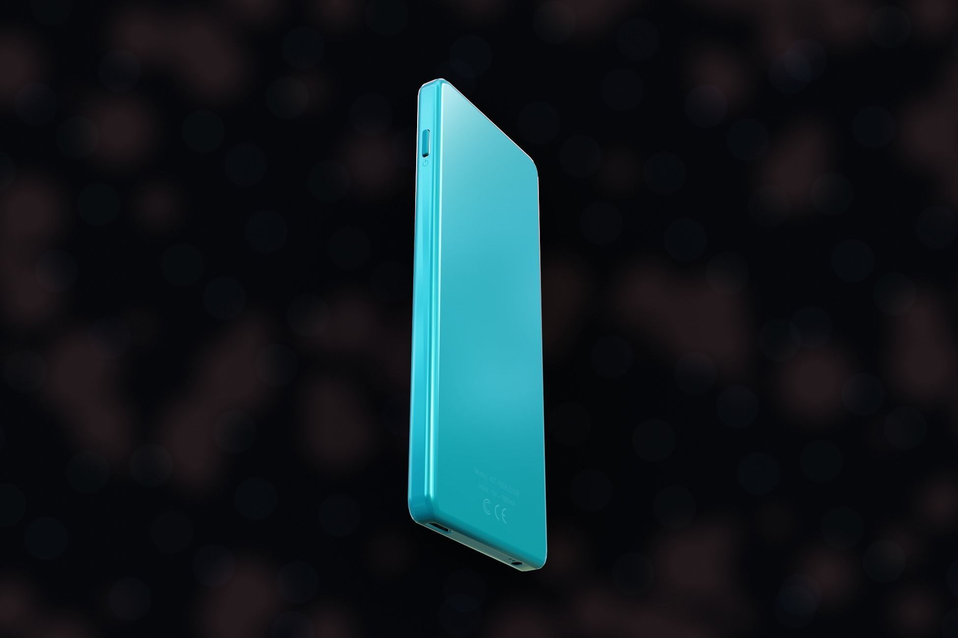 iPod Music Player Low-poly 3D model_16