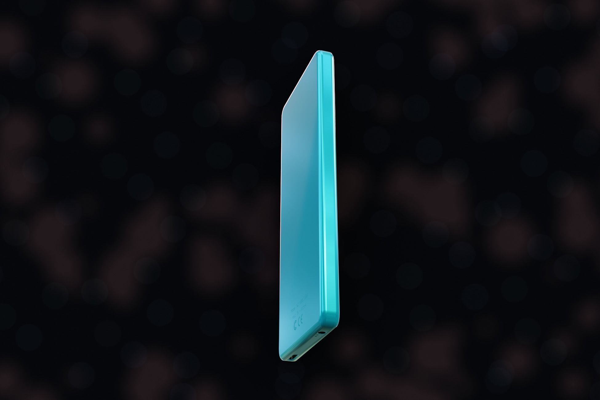 iPod Music Player Low-poly 3D model_5