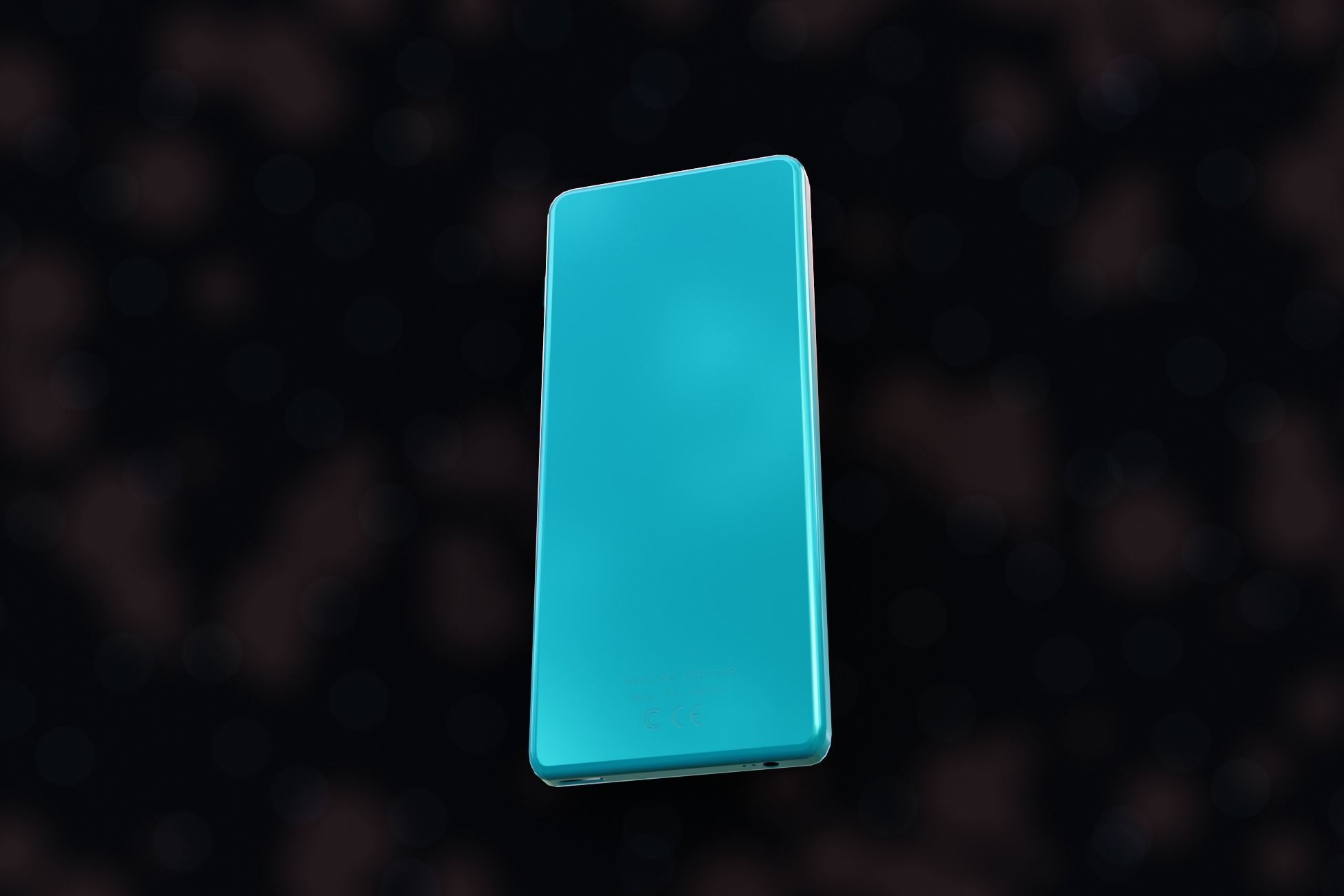 iPod Music Player Low-poly 3D model_35