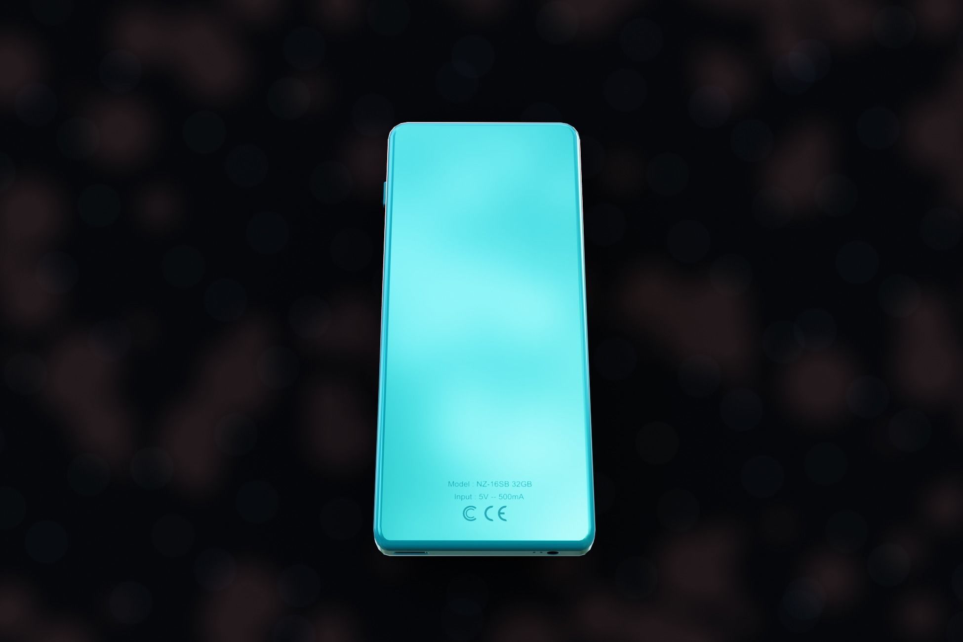 iPod Music Player Low-poly 3D model_12