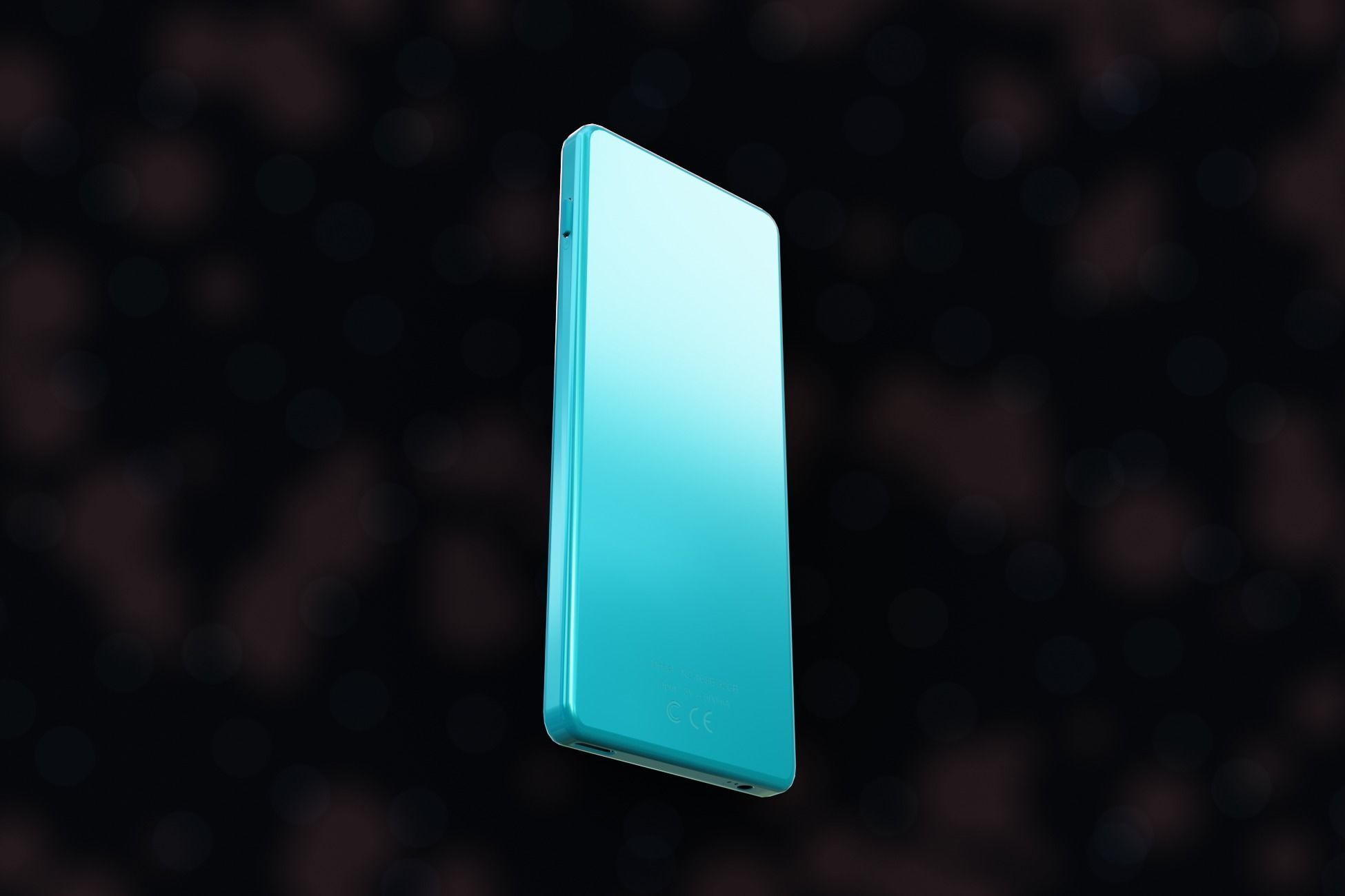 iPod Music Player Low-poly 3D model_41