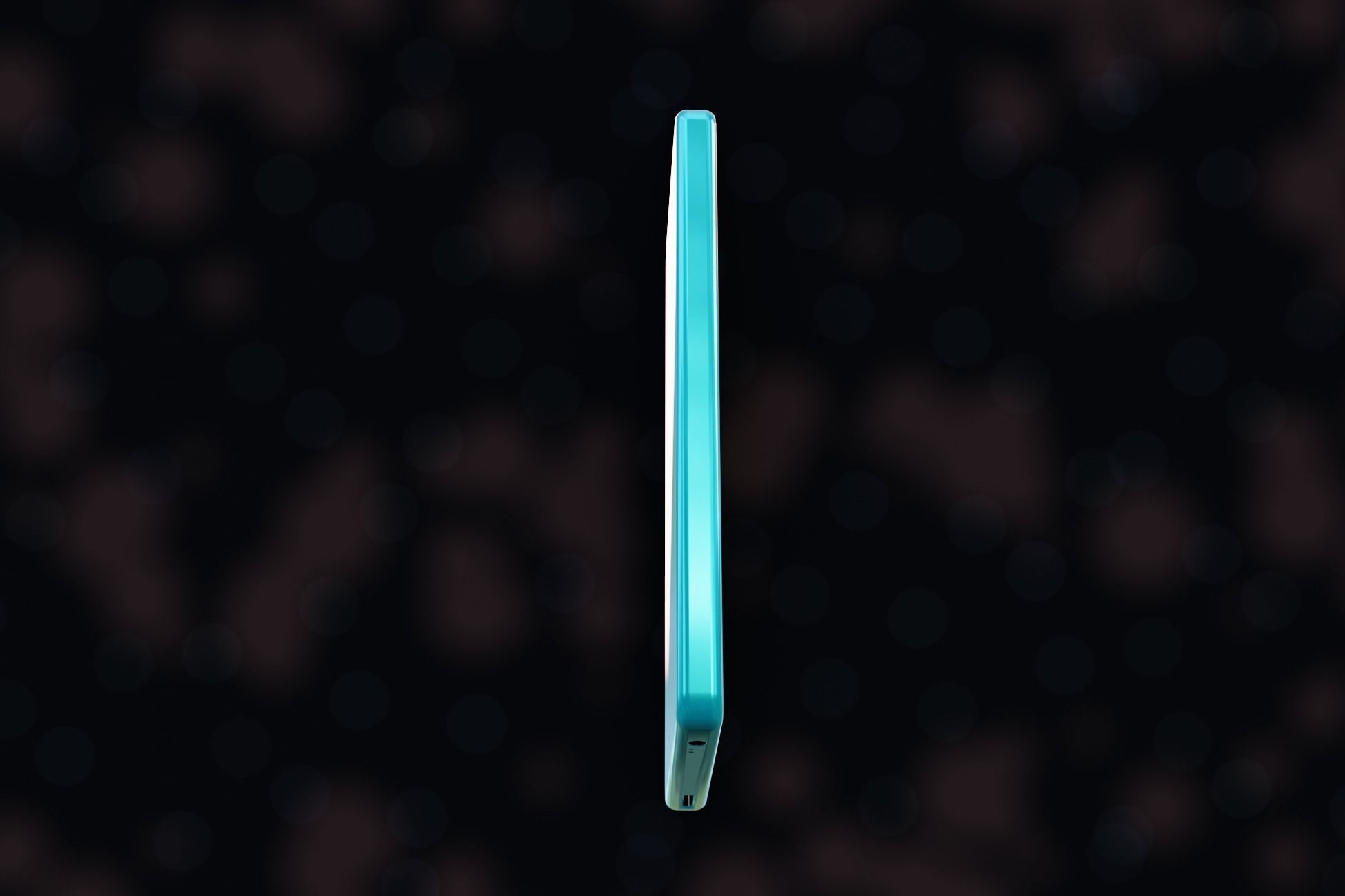 iPod Music Player Low-poly 3D model_37