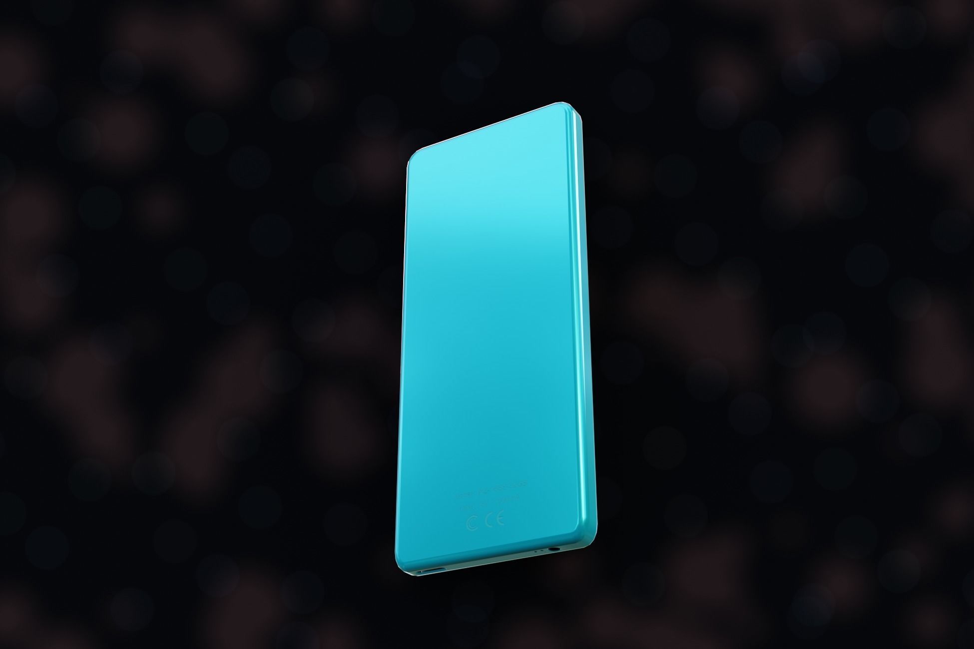 iPod Music Player Low-poly 3D model_34