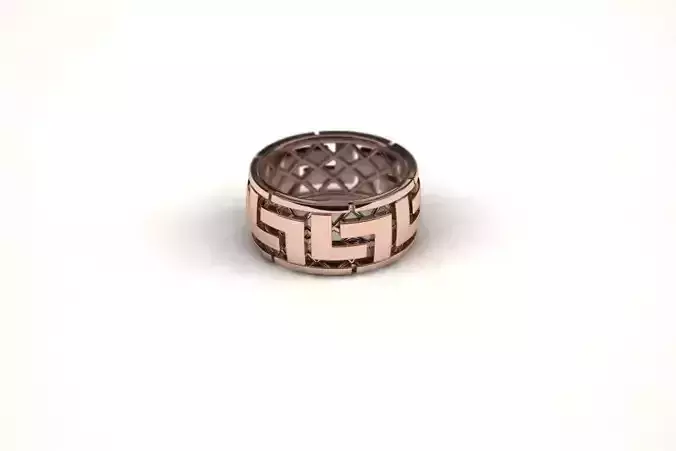 Ring Meandr ornament