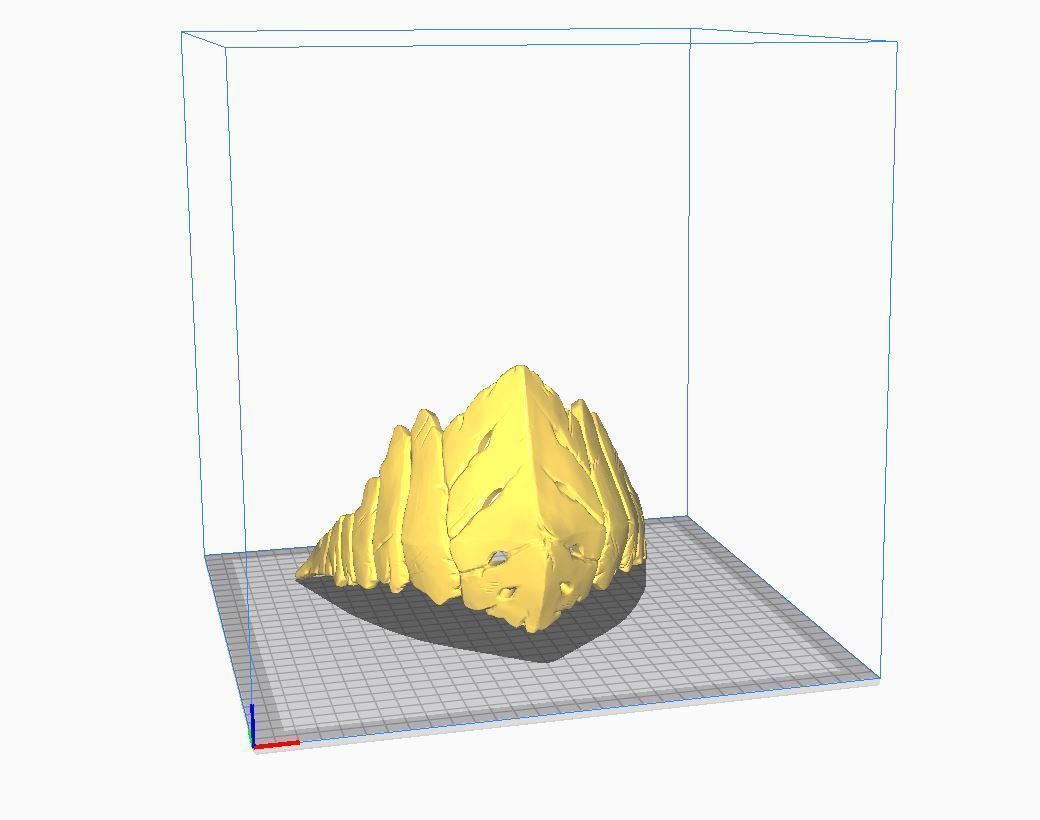 Dark Deku Mask - My Hero Academia Cosplay 3D print model_33