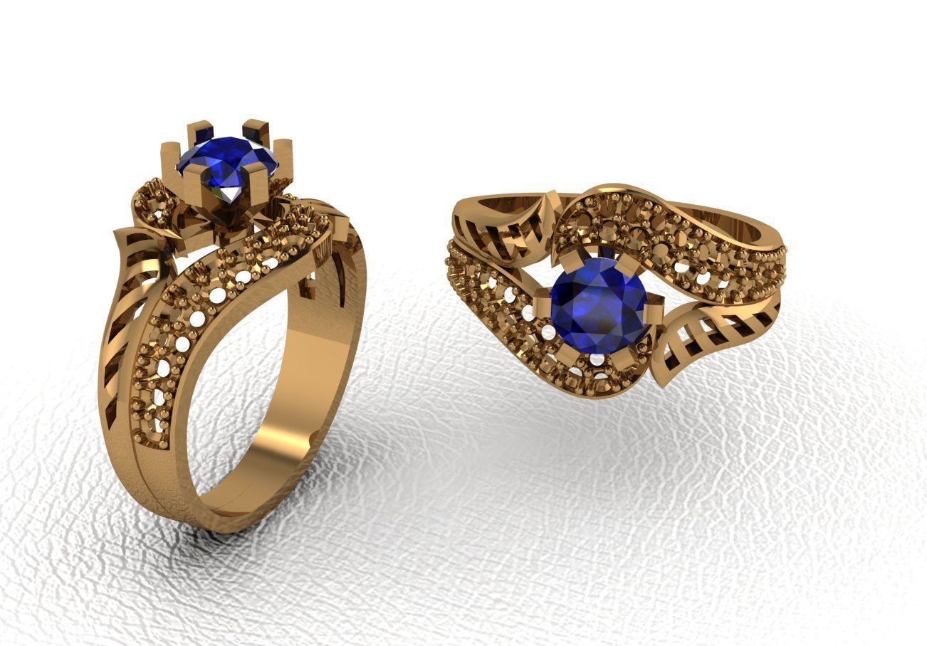 RING B445 3D print model_21