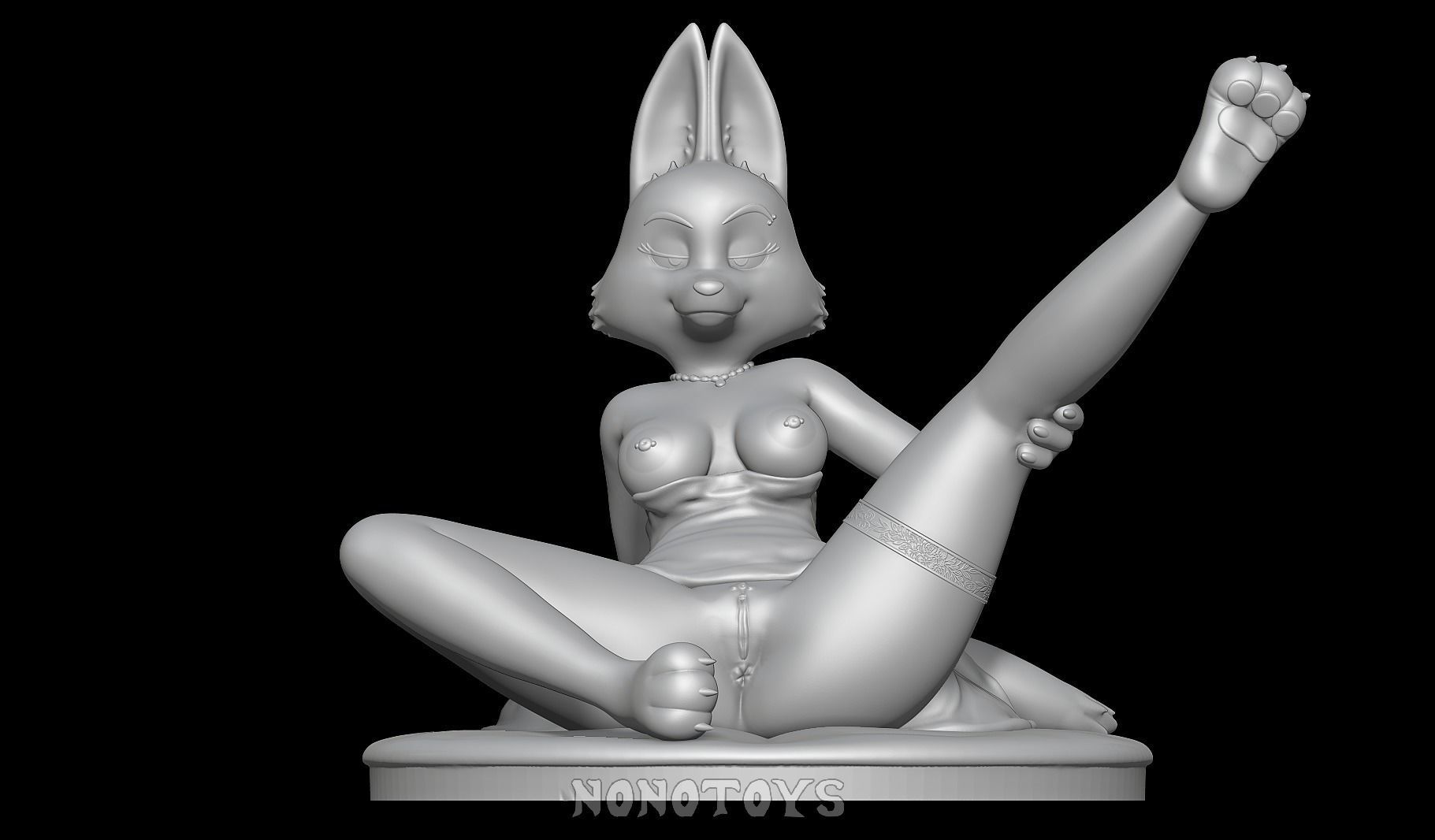 Diane Foxington NSFW 3D print model_7