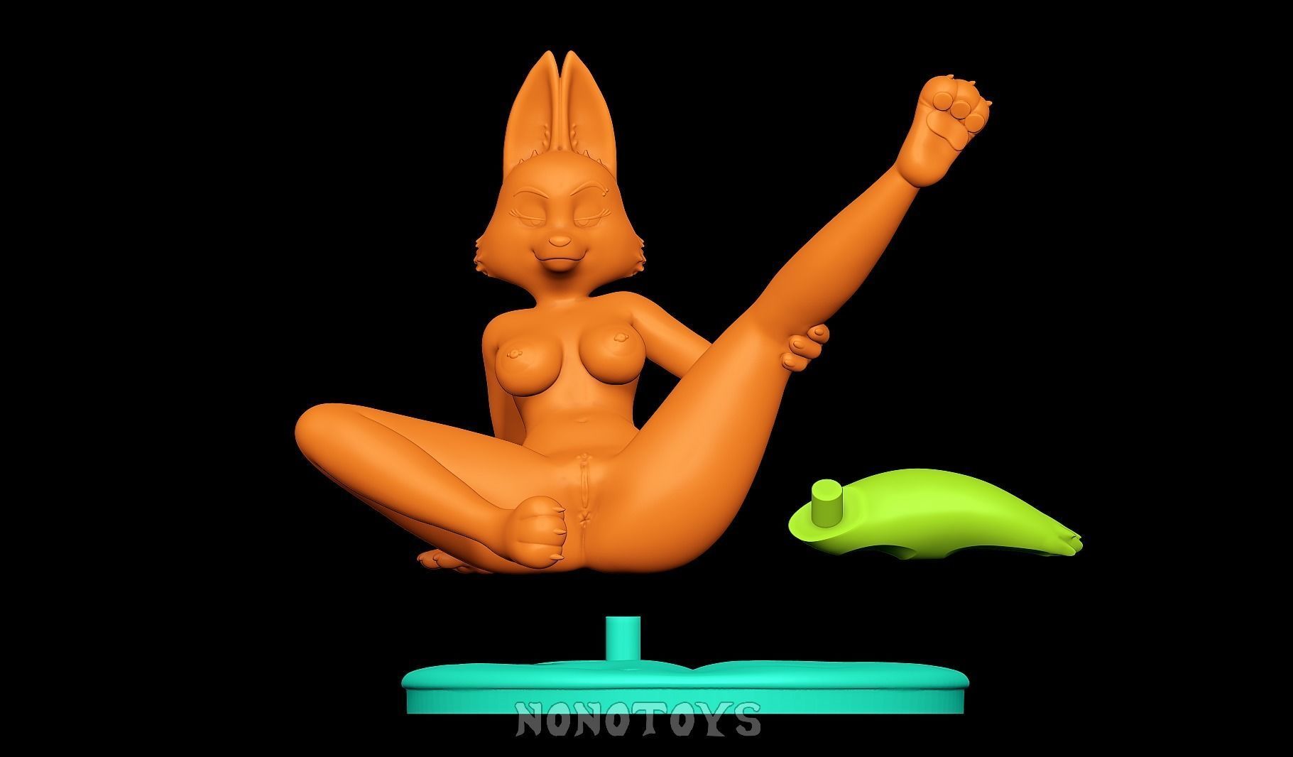Diane Foxington NSFW 3D print model_17